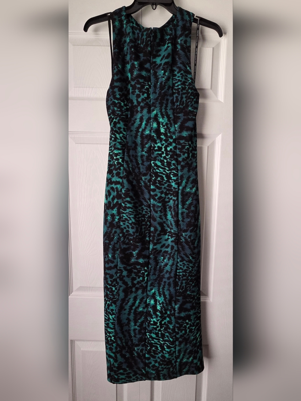 NWT Rachel Rachel Roy Twisted Neck Animal Print Maxi Dress S - Picture 11 of 16